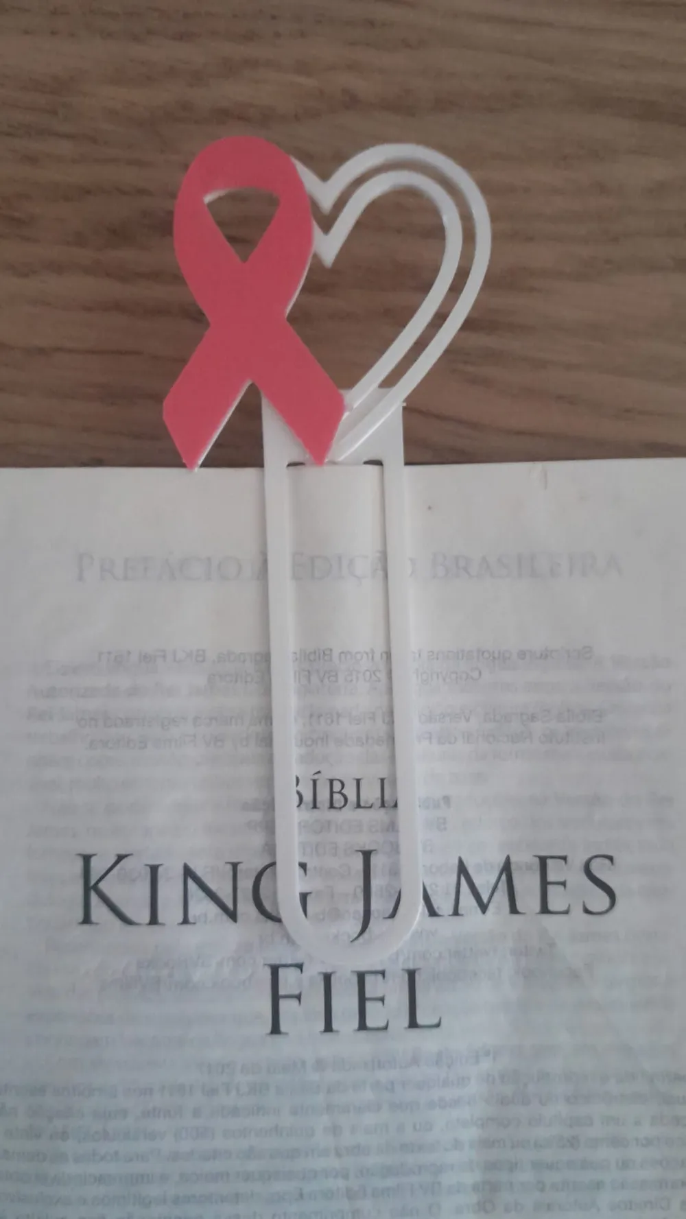 Pink October Bookmark, photo 2 of 4 - Pink October Bookmark Art