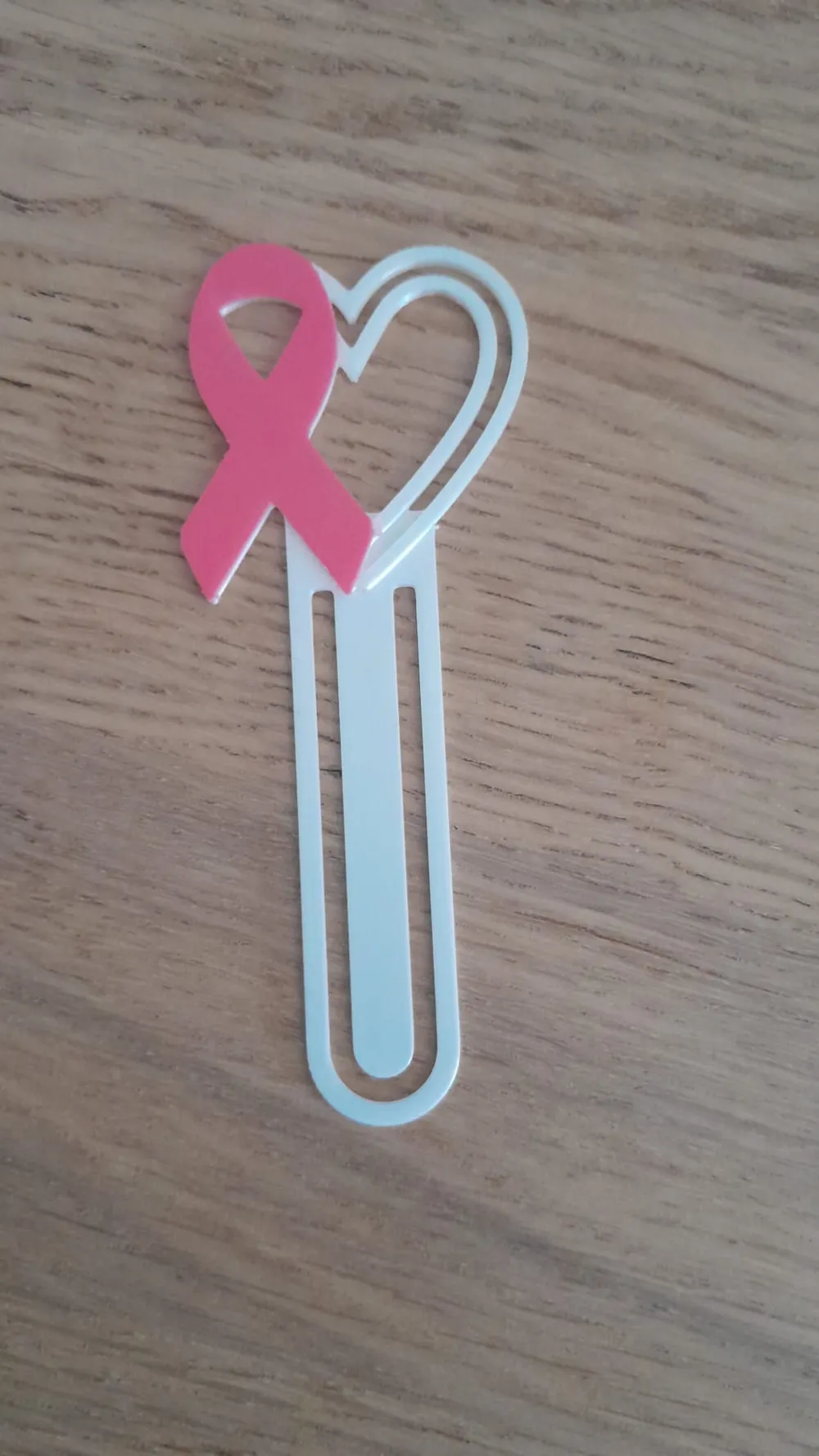 Pink October Bookmark, photo 3 of 4 - Pink October Bookmark Art