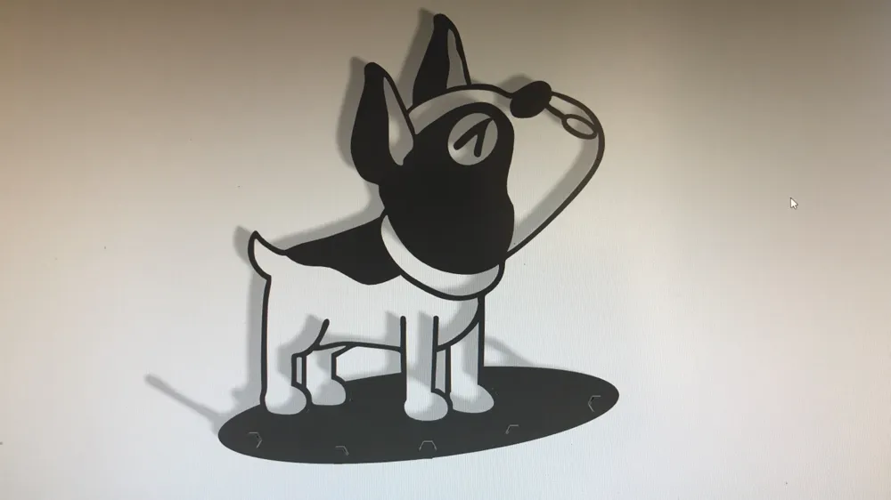 BostonTerrier Key wall handler, photo 2 of 4 - BostonTerrier Key wall handler Storage & Organisation