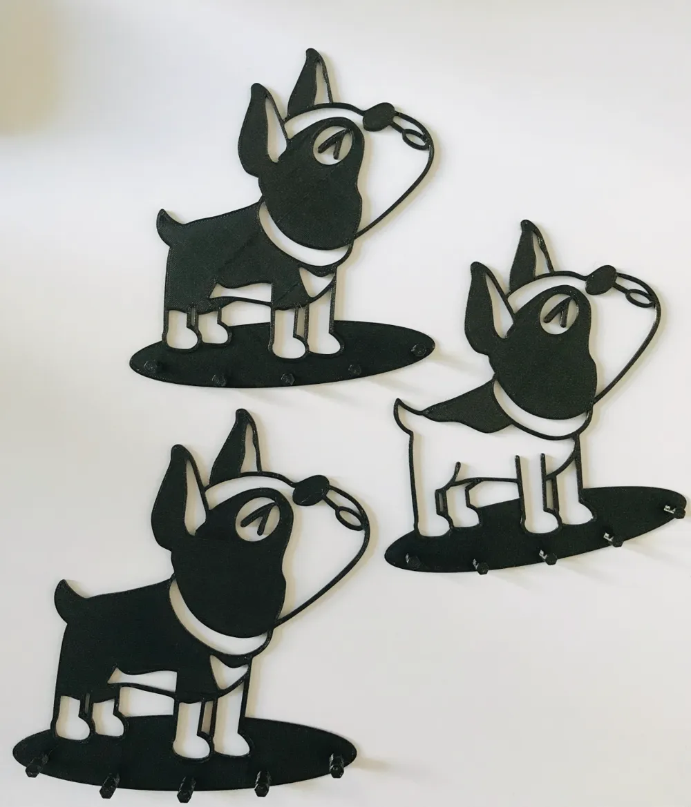 BostonTerrier Key wall handler, photo 3 of 4 - BostonTerrier Key wall handler Storage & Organisation