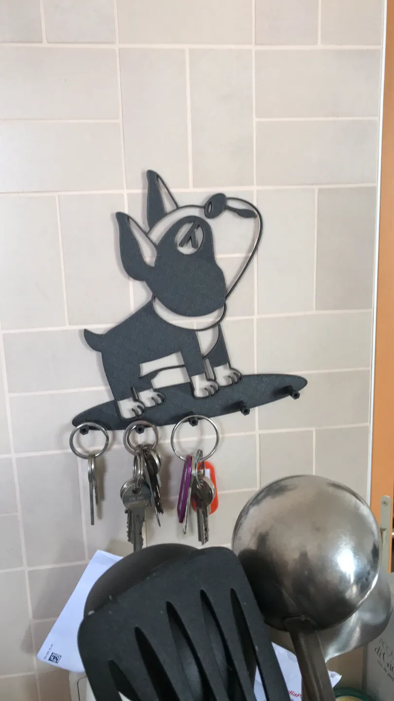BostonTerrier Key wall handler - Wall Key Hooks, in stock in India