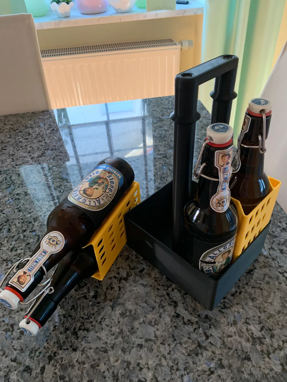 Bottle Holder 4Pack + Fridge Holder Z=163 mm, photo 2 of 4 - Bottle Holder 4Pack + Fridge Holder Z=163 mm Household