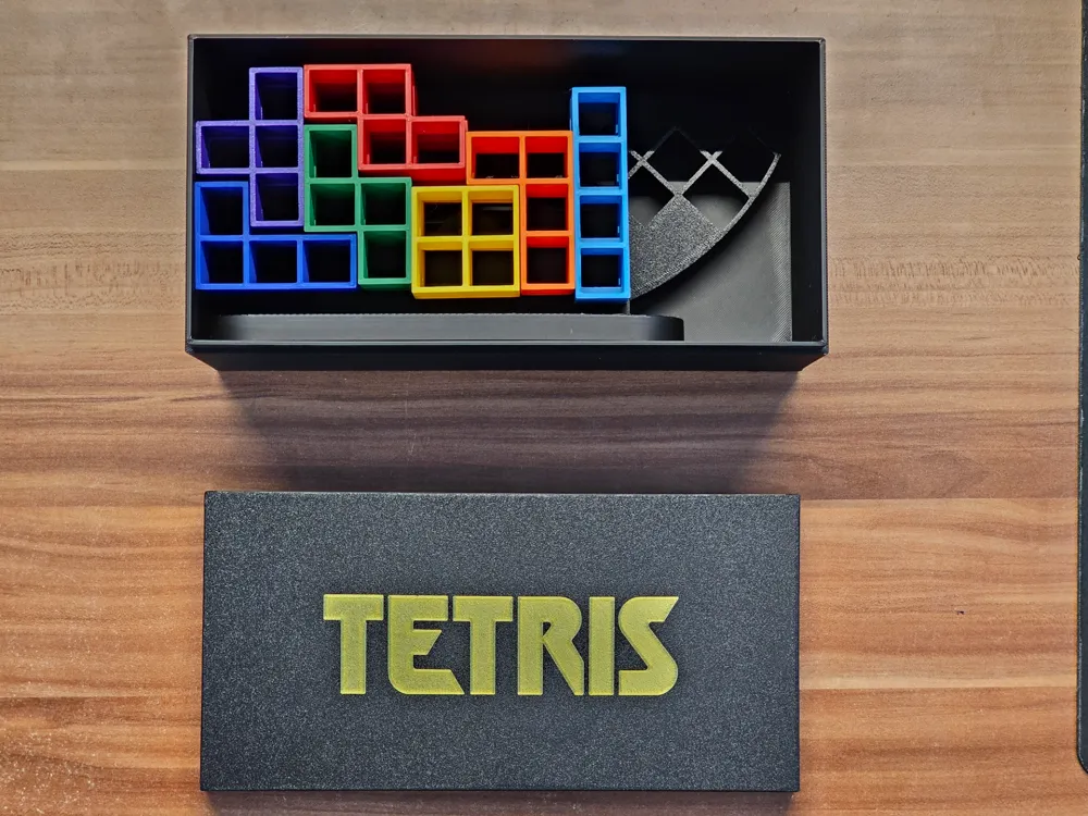Box for Tetris balance game, photo 2 of 4 - Box for Tetris balance game Storage & Organisation