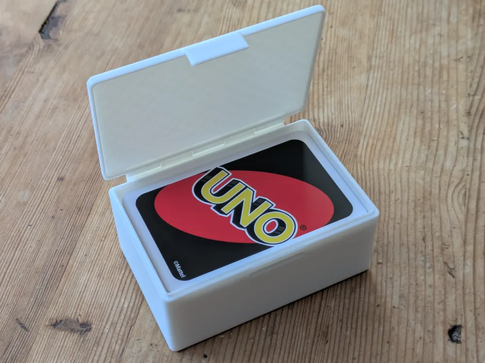 Box for 'UNO' card deck with hinges, photo 3 of 4 - Box for 'UNO' card deck with hinges Toys & Games