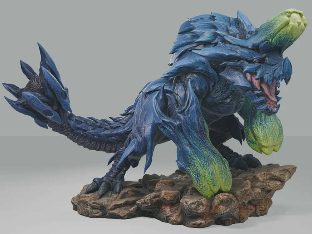 Monster Hunter Diorama #041, photo 3 of 4 - Monster Hunter Diorama #041 Miniatures