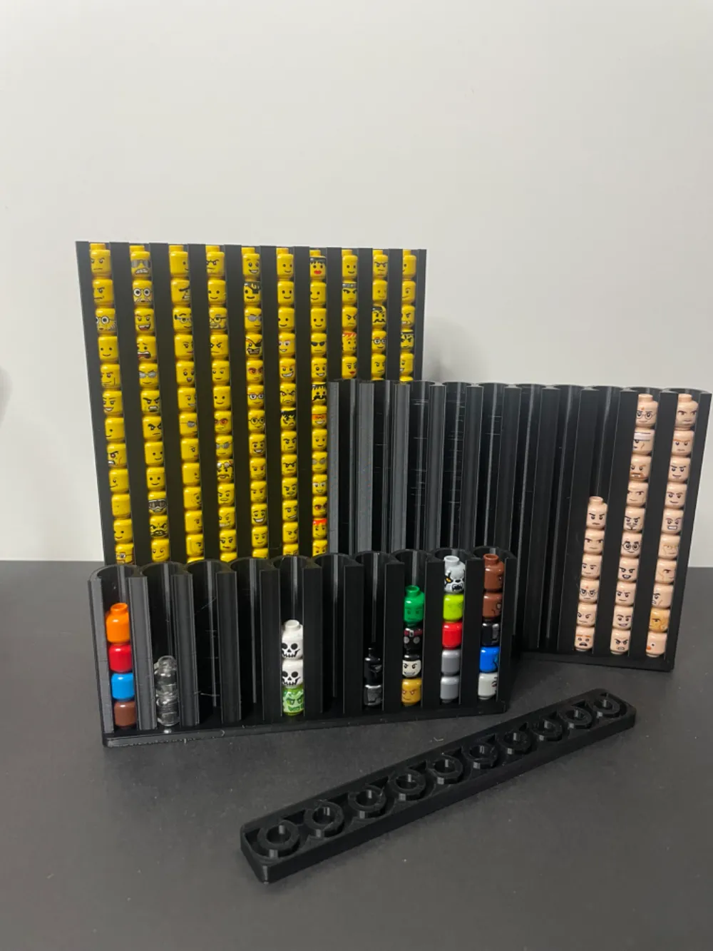 brick head holder\storage 3 sizes with lid, photo 3 of 4 - brick head holder\storage 3 sizes with lid Toys & Games