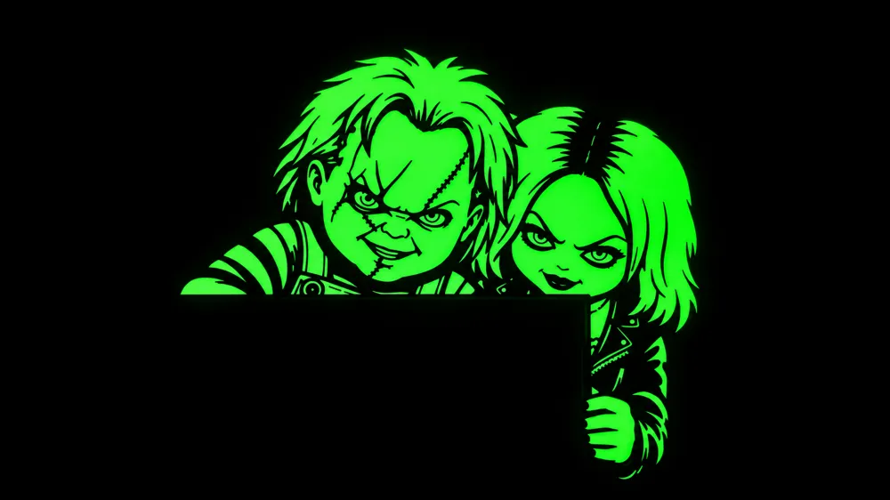 "Bride Of Chucky" Door Corner (Left & Right Side), photo 2 of 4 - "Bride Of Chucky" Door Corner (Left & Right Side) Kids & Baby