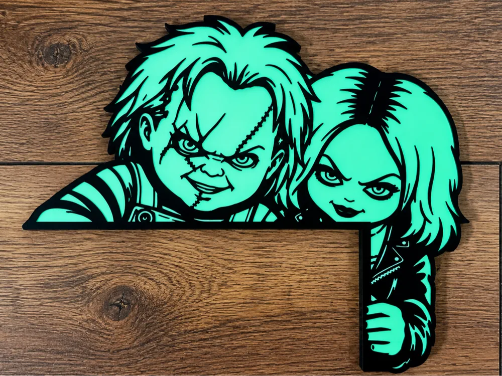 "Bride Of Chucky" Door Corner (Left & Right Side) - Dolls & Pretend Play, in stock