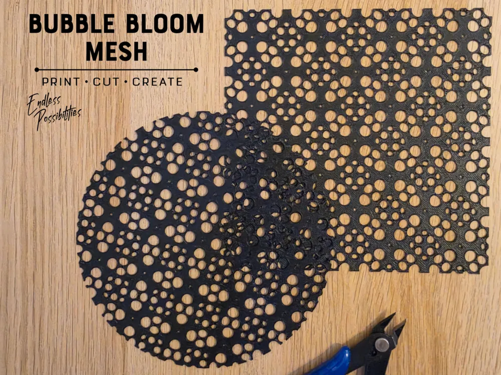 Bubble Bloom Mesh, photo 4 of 4 - Bubble Bloom Mesh Hobby & DIY