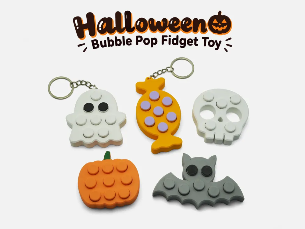 Bubble Pop Fidget Toy (Halloween) - Other Toys & Games, in stock in India