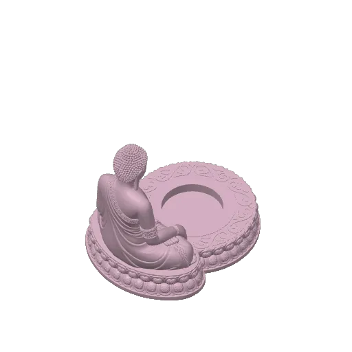 Buddha reptile waterer, another view - Feeding Dishes & Insect Keepers, decor