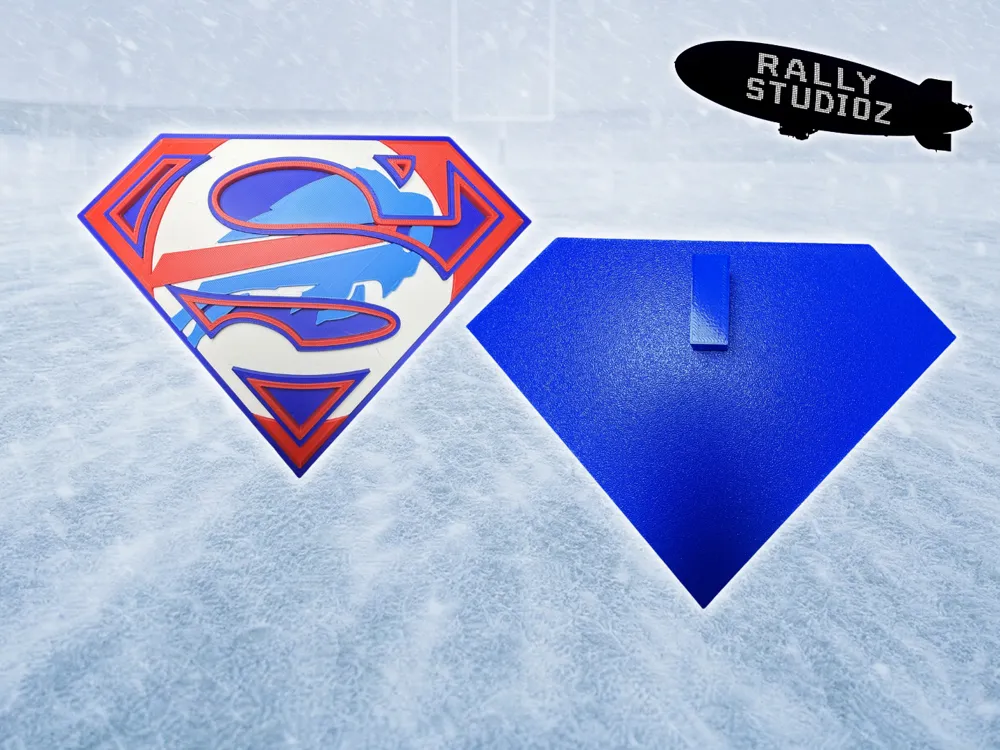 Buffalo Bills Superman Hypechain Pendant, photo 3 of 4 - Buffalo Bills Superman Hypechain Pendant Hobby & DIY