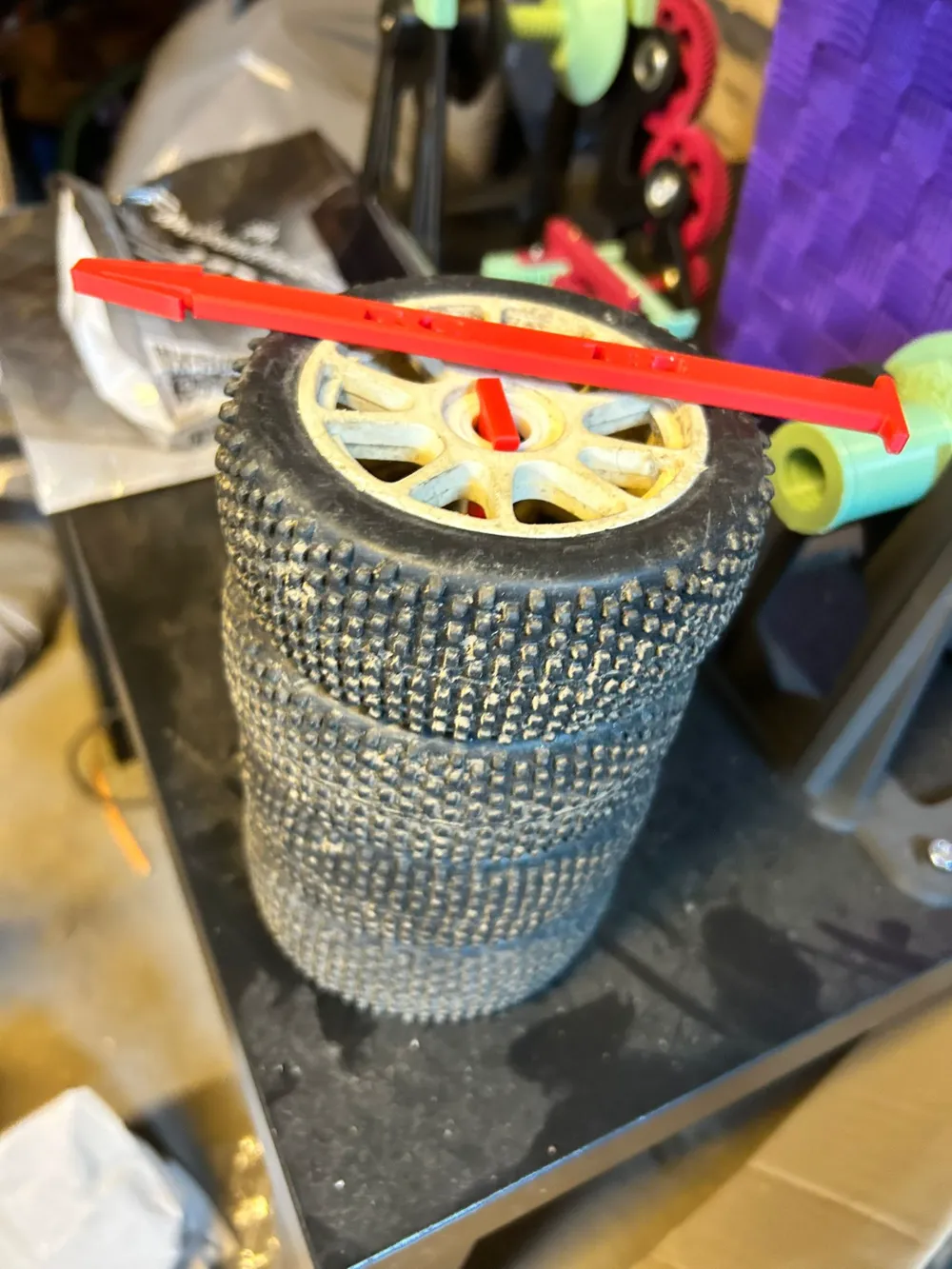 Buggy Wheel Holder Stand, 1:8, photo 2 of 4 - Buggy Wheel Holder Stand, 1:8 Hobby & DIY