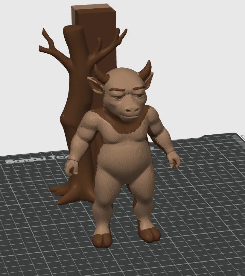 Bull figure inspired by NIULAI the Movie (lol), photo 2 of 4 - Bull figure inspired by NIULAI the Movie (lol) Art