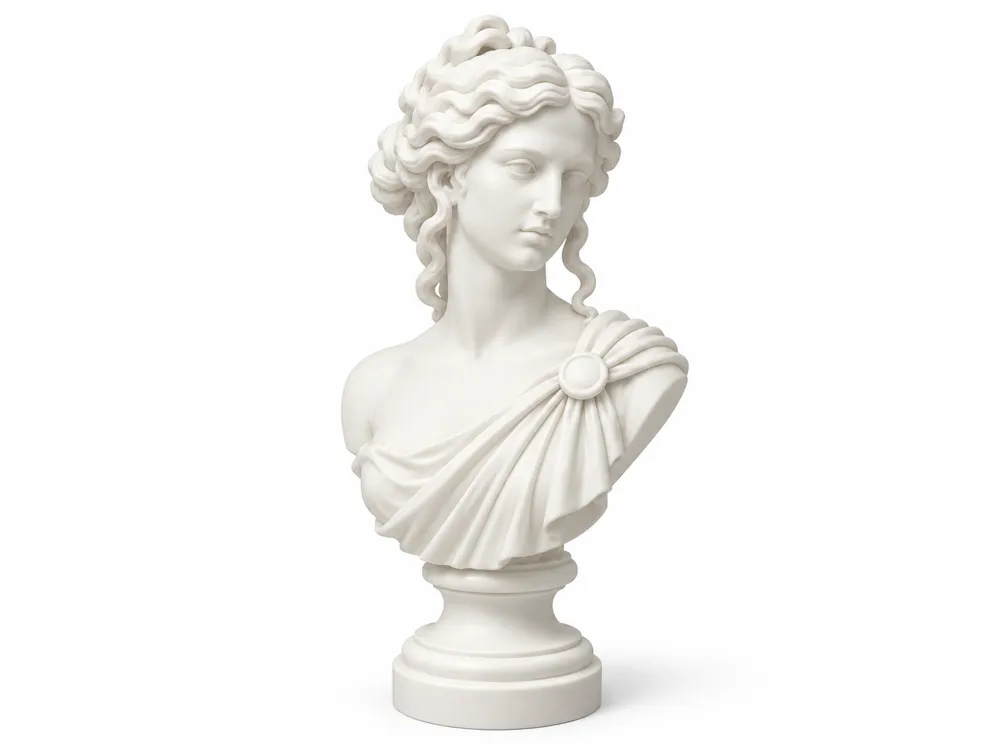 Buste d’Aphrodite, Déesse Grecque | Sculpture, photo 2 of 4 - Buste d’Aphrodite, Déesse Grecque | Sculpture Art