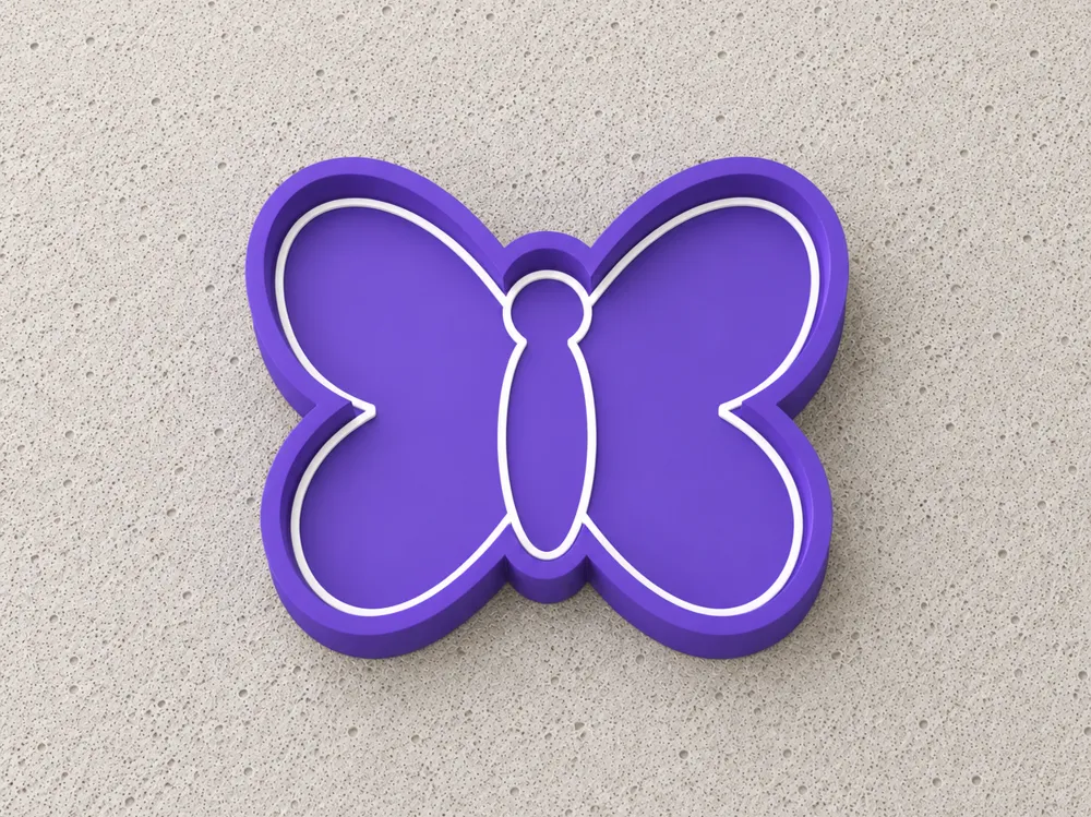 Butterfly Sensory Tray | Catch All Dish, photo 4 of 4 - Butterfly Sensory Tray | Catch All Dish Household