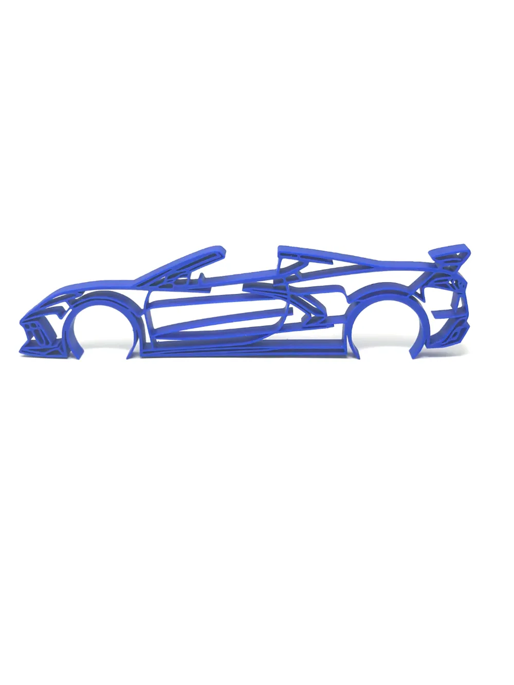 C8 Corvette HTC Convertible Silhouette Desk Art, photo 4 of 4 - Desk Decor & Name Plates, chevy