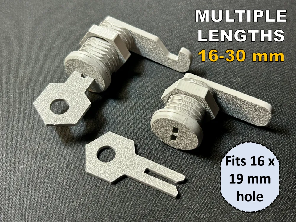 Cabinet Cam Lock with Key