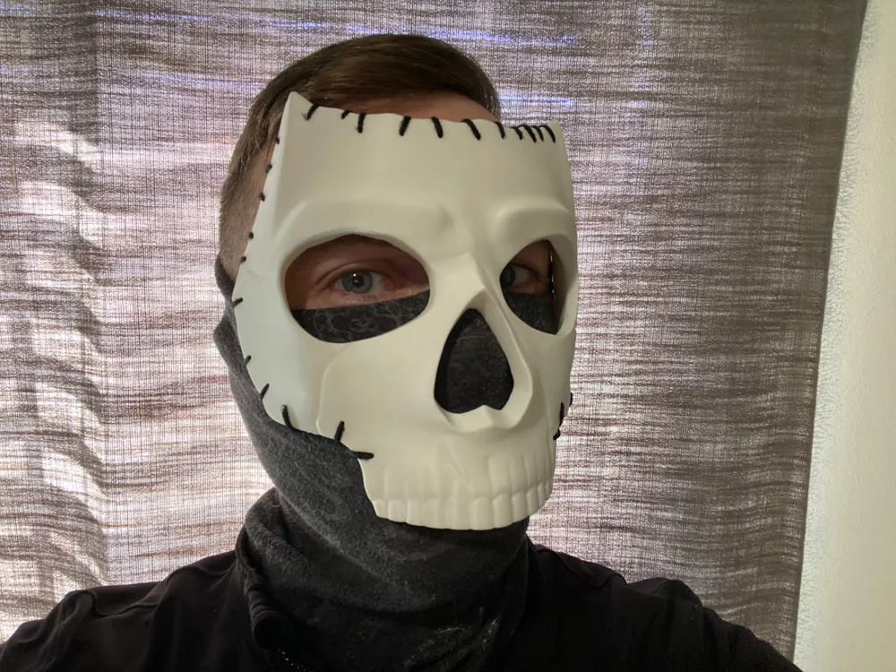 Call of Duty Ghost Masks, photo 3 of 4 - Skull Masks, skull mask