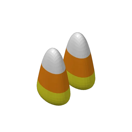 Candy Corn Earrings & Profiles, photo 4 of 4 - Candy Corn Earrings & Profiles Jewellery & Accessories