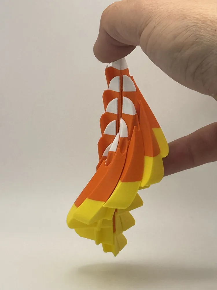 Candy Corn Twist Fidget, photo 2 of 4 - Candy Corn Twist Fidget Toys & Games