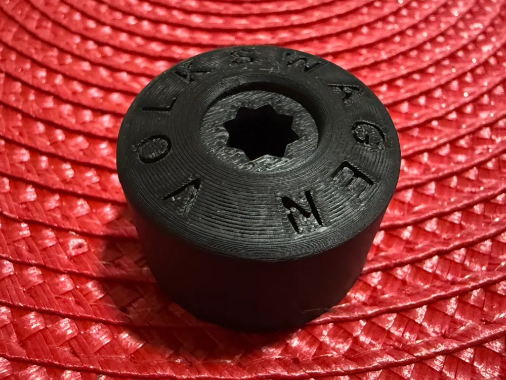 Cap, Wheel Lock Bolt Cover for Volkswagen (17mm)