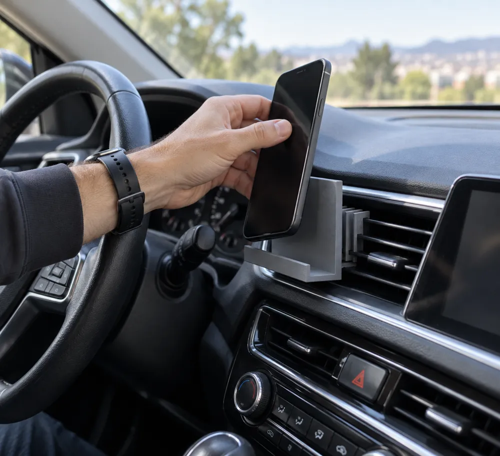Car Air Vent Phone Mount, photo 2 of 4 - Car Air Vent Phone Mount Mobile & Device Accessories
