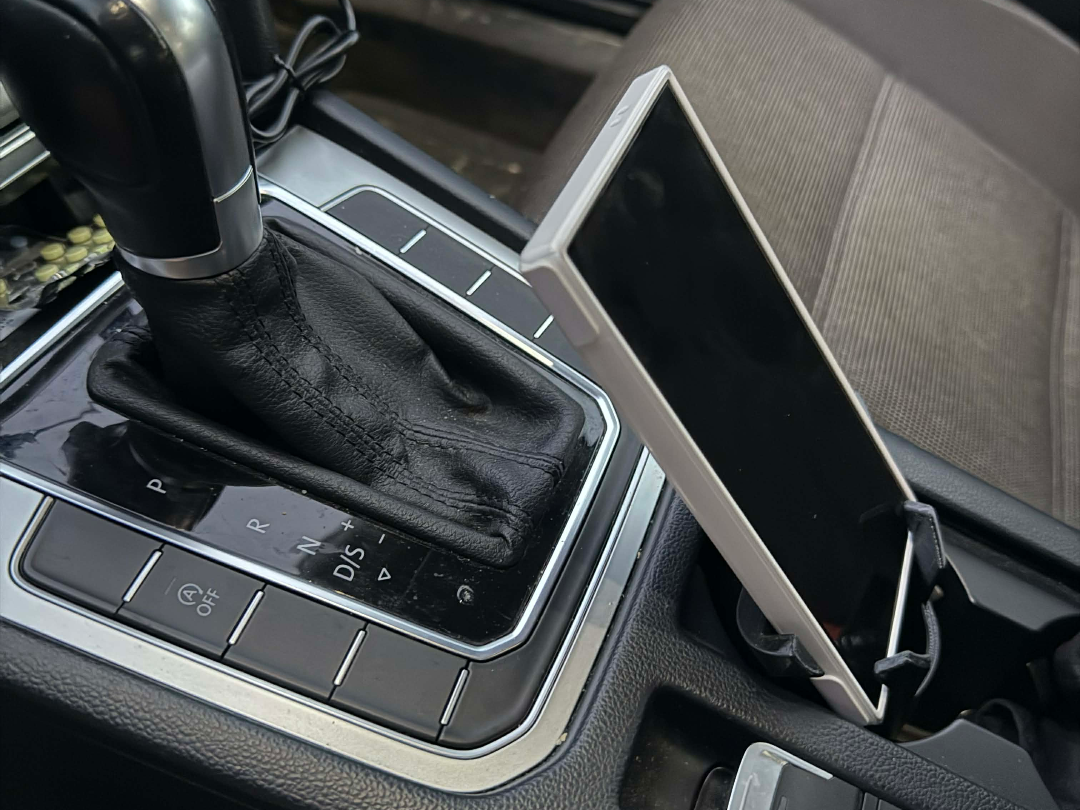 Car Cup Holder Organizer for Large Phones & Keys