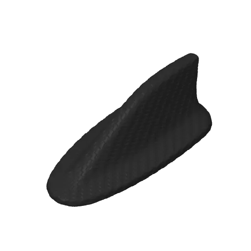 Carbon Fiber Style Roof Shark Fin, photo 4 of 4 - Carbon Fiber Style Roof Shark Fin Hobby & DIY