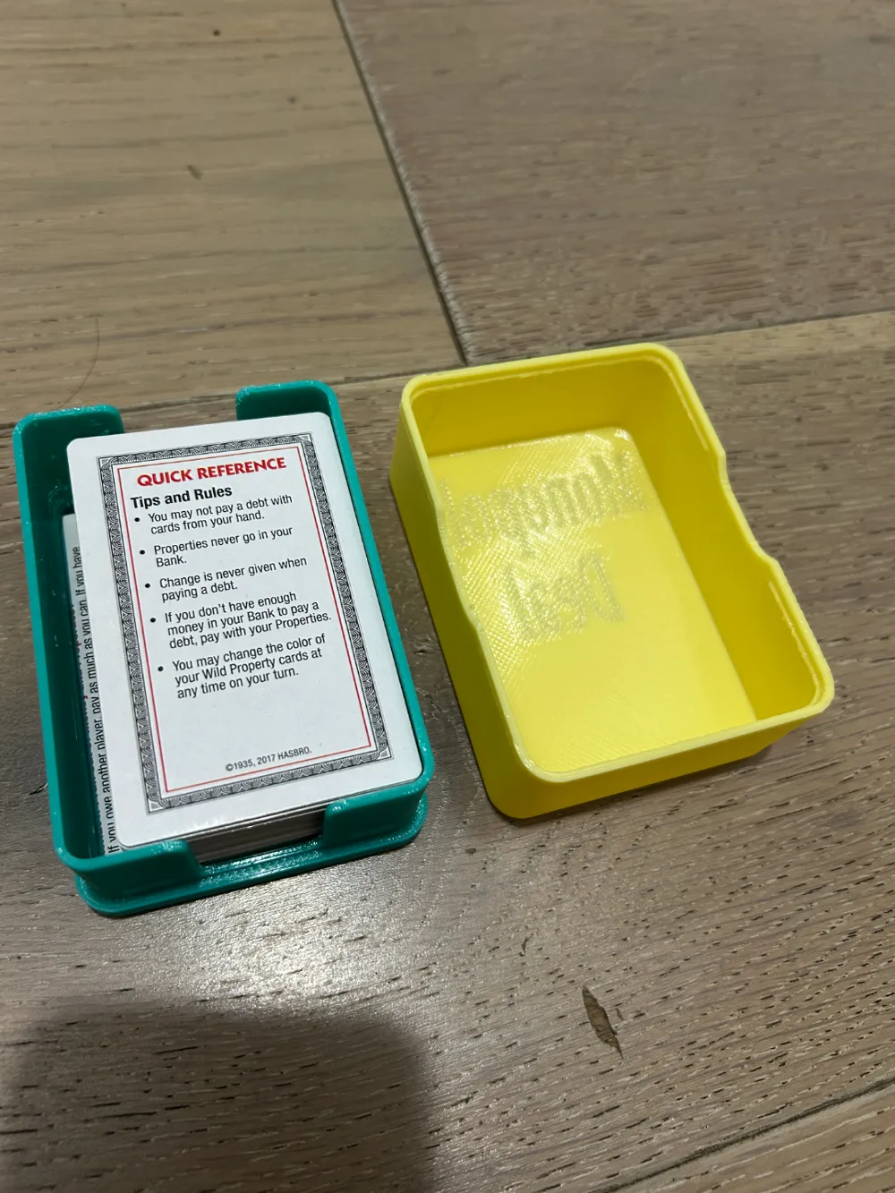 Card Deck Holder, photo 2 of 4 - Card Deck Holder Board Games & Tabletop