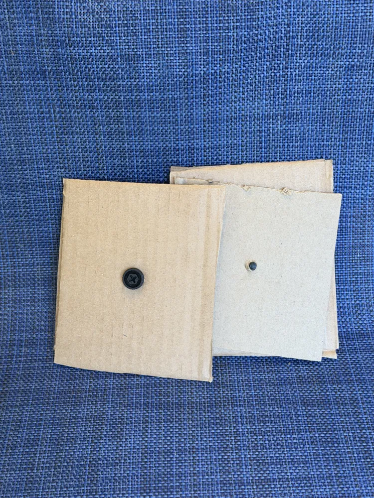 Cardboard Screw (S) with #2 Phillips and Hex drive, photo 2 of 4 - Cardboard Screw (S) with #2 Phillips and Hex drive Toys & Games