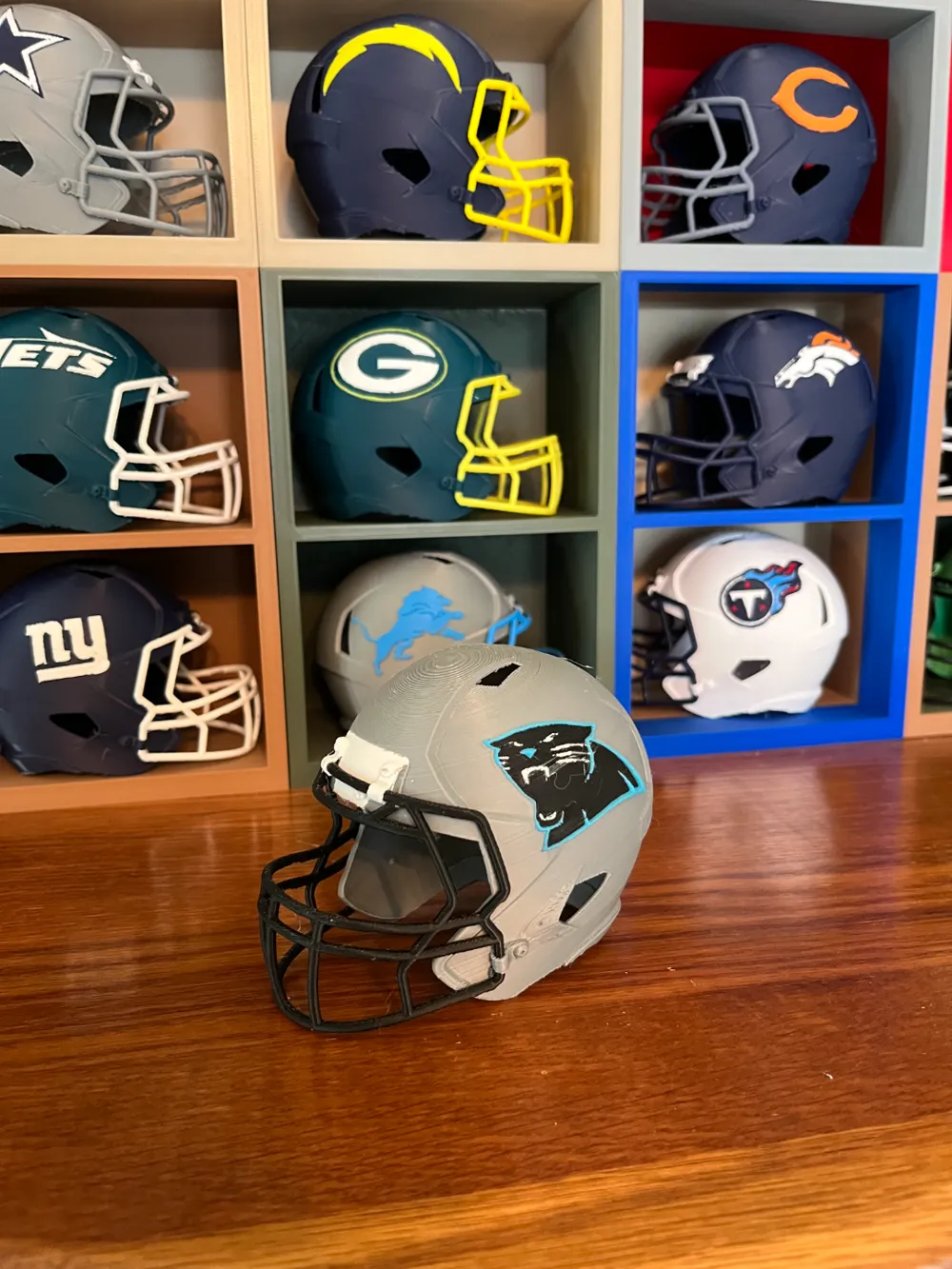 Carolina Panthers Football Helmet, photo 4 of 4 - Carolina Panthers Football Helmet Hobby & DIY