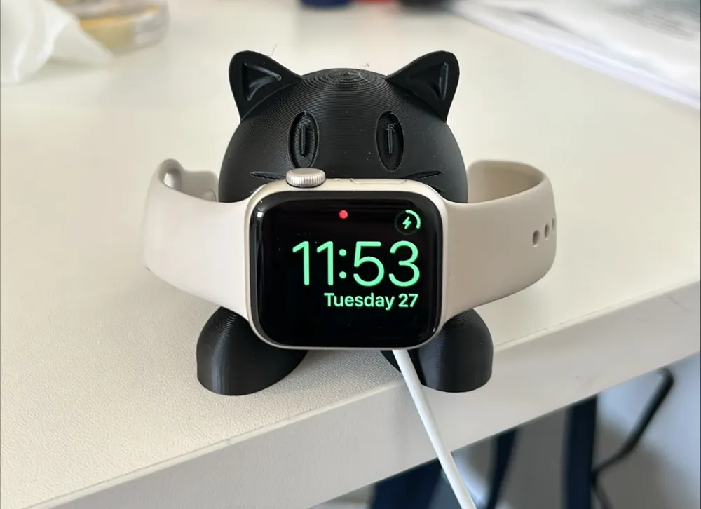 Cat Apple Watch charger, photo 2 of 4 - Cat Apple Watch charger Hobby & DIY