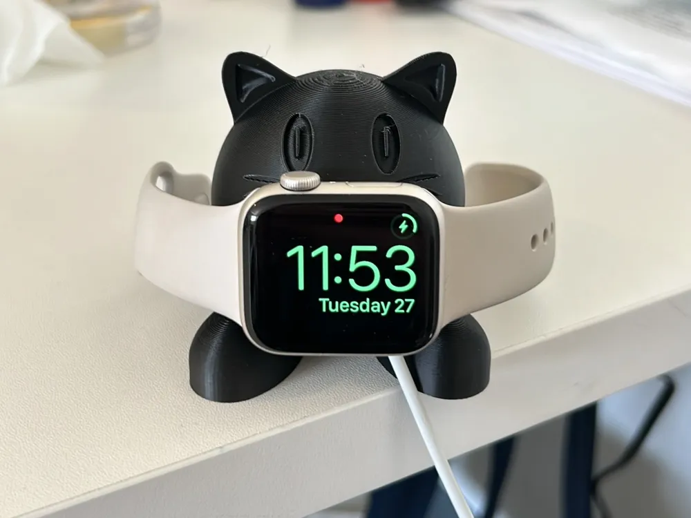 Cat Apple Watch charger, photo 3 of 4 - Cat Apple Watch charger Hobby & DIY