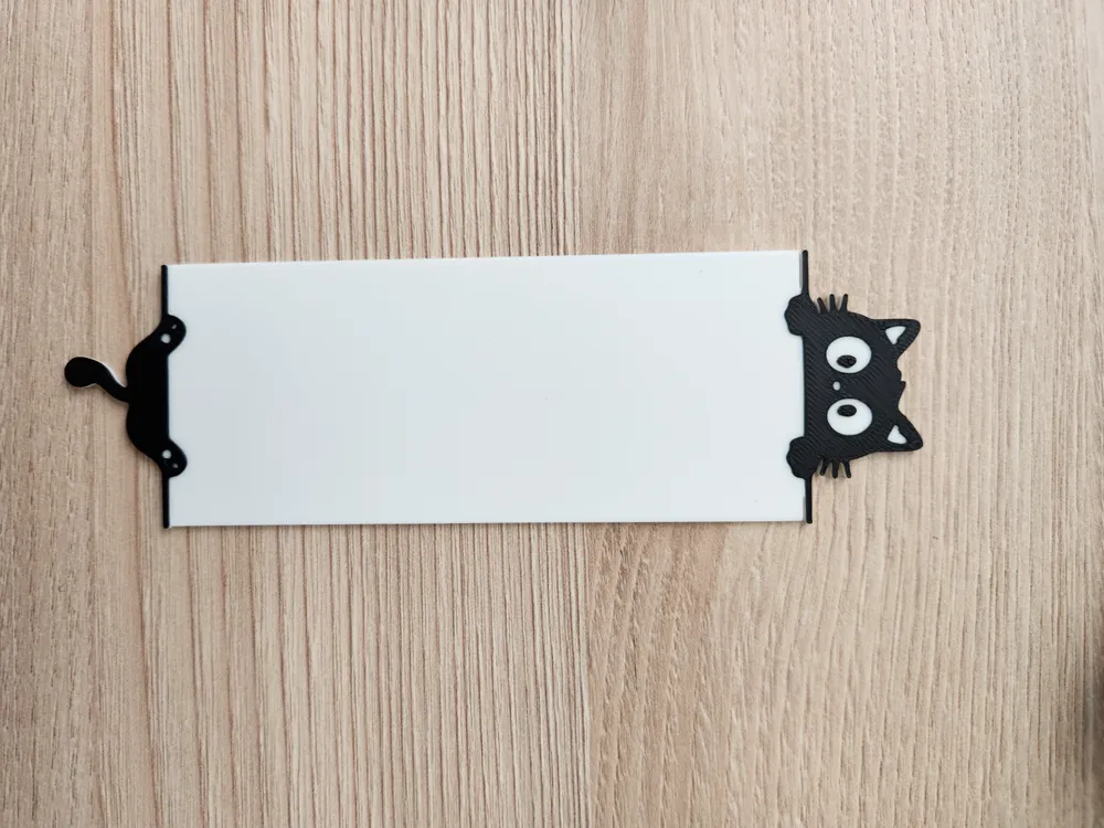 Cat Bookmark - Character Bookmarks, in stock