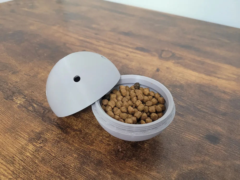 Cat Food Ball Toy for Endless Feline Fun!, photo 2 of 4 - Cat Bowls & Feeders, cat toy