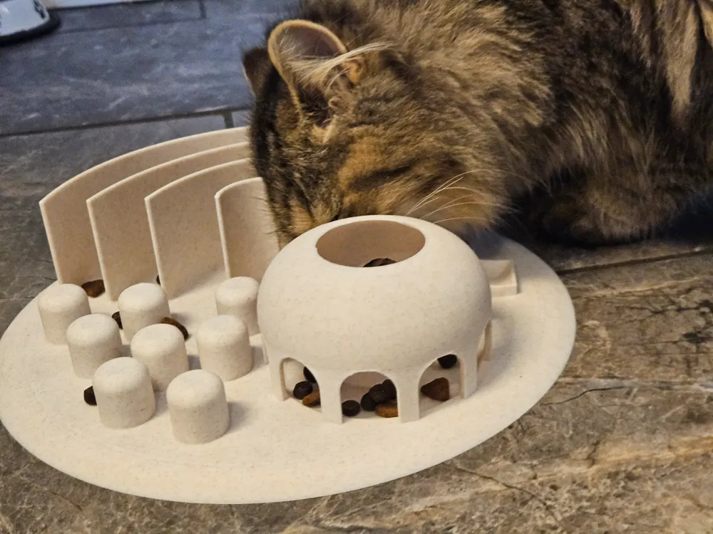 Cat Food Toy, photo 2 of 4 - Cat Bowls & Feeders, pets