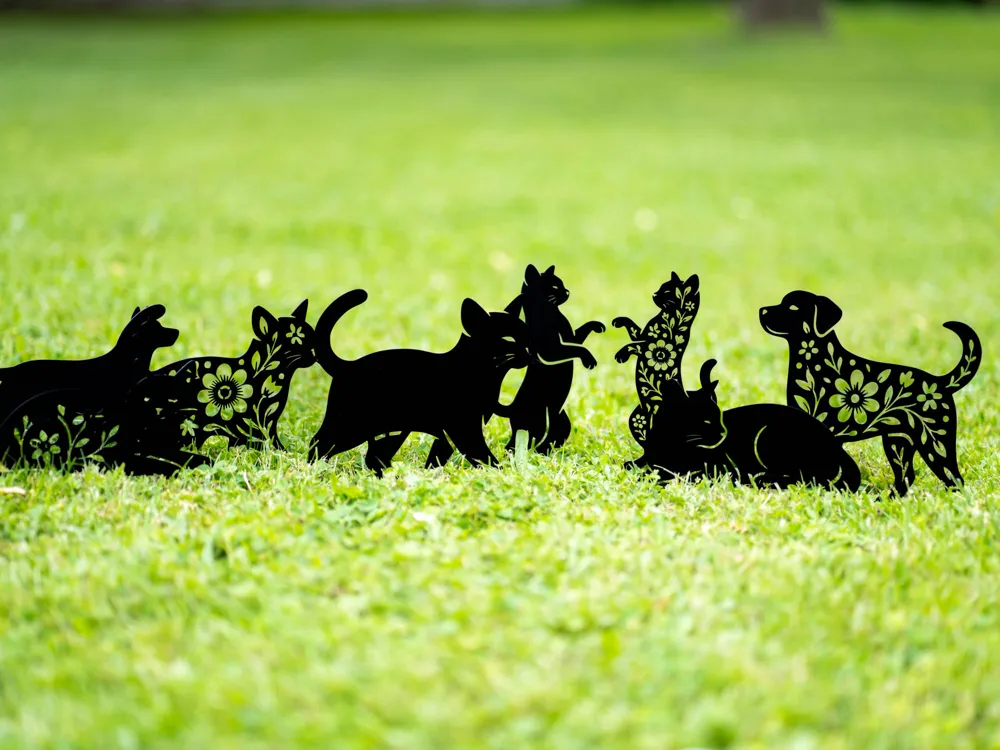 cat garden house decoration, photo 4 of 4 - cat garden house decoration Figurines & Collectibles