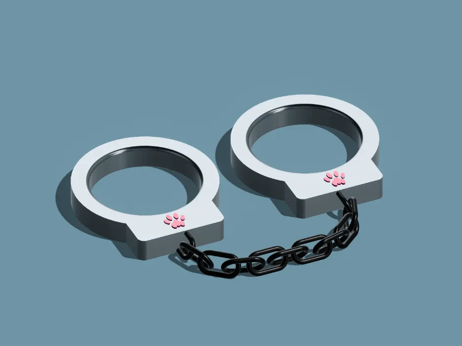 Cat Handcuffs Toy