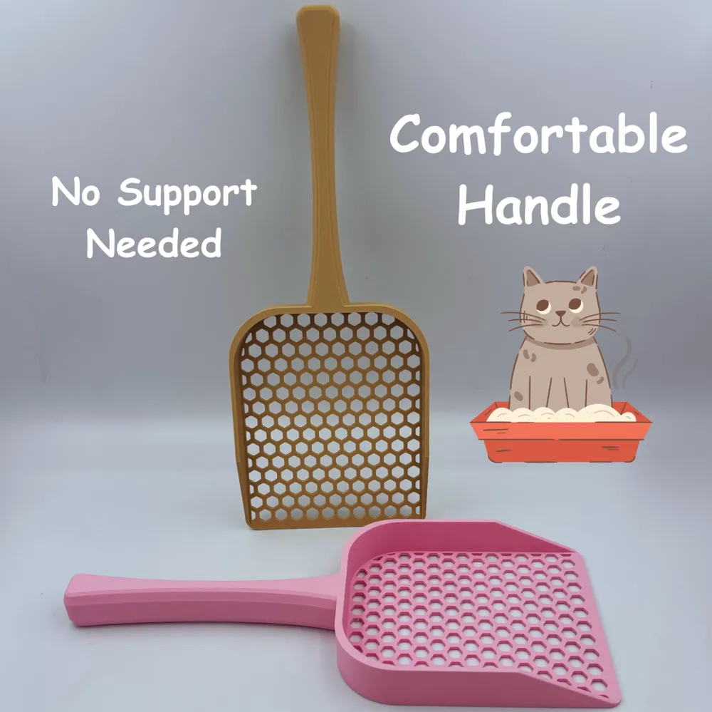 Cat Litter Scoop, another view - Litter Box Accessories, shovel