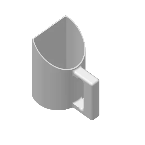 Cat litter scoop and Pet Food scoop Kibble&More, another view - Litter Box Accessories, petfood