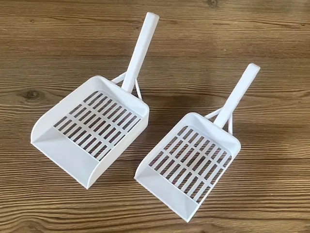 Cat litter scoop Small-Large Poop Scooper, another view - Litter Box Accessories, shovel