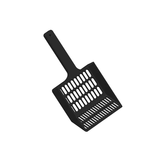 cat litter scoop V2, another view - Litter Box Accessories, good