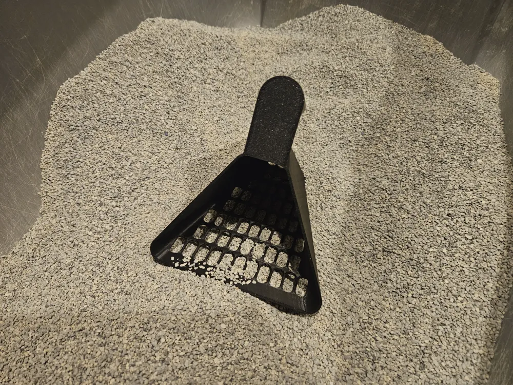 Cat litter scoop / V3 added with bigger holes, photo 2 of 4 - Litter Box Accessories, cat litter shovel