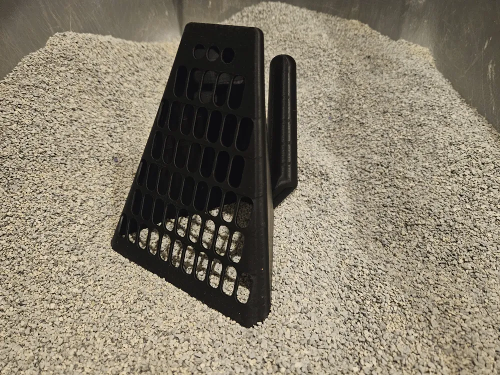 Cat litter scoop / V3 added with bigger holes, photo 3 of 4 - Litter Box Accessories, catlitterscoop
