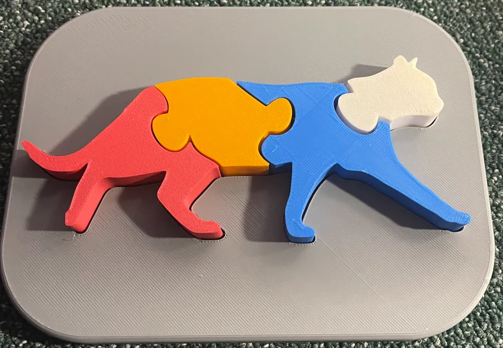 Cat Puzzle for Kids