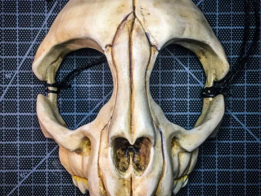 Cat Skull Mask