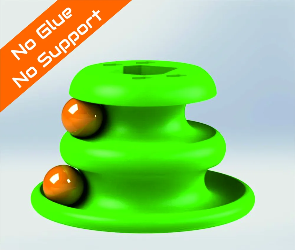 Jouet pour chat (piste pour bille) / Cat toy