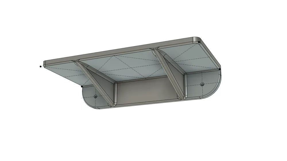 Cat Wall Shelf (180mm x 350mm) A1 Mini friendly, photo 3 of 4 - Cat Wall Shelf (180mm x 350mm) A1 Mini friendly Pets