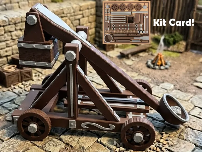 Hybrid Siege Engine - Kit Card - Mini Model Kit Cards, in stock
